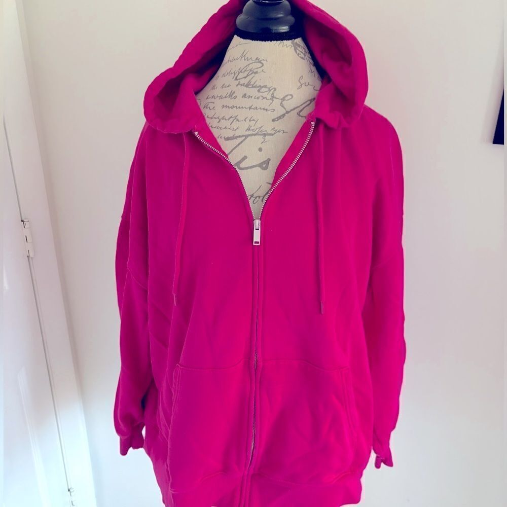 Magenta Hoodie 
